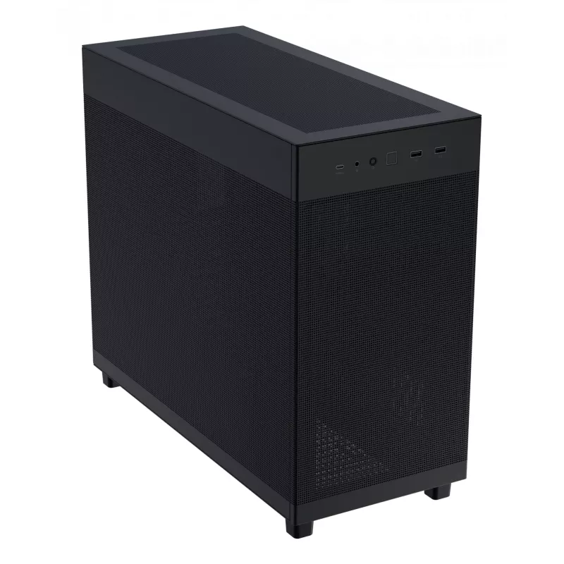 ASUS Prime AP303 Mesh Midi Tower korpusas — ATX, palaiko GPU 36 cm, CPU aušintuvą 165 mm, USB-A 2×, USB-C 1