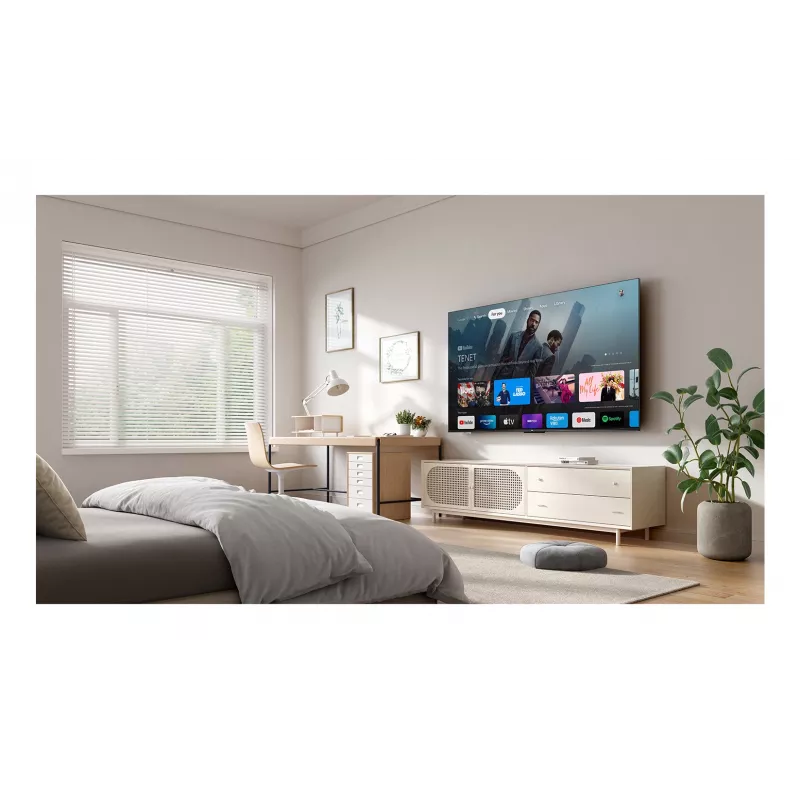 LED išmanusis televizorius TCL 50P69K 50 colių (127 cm) 4K Ultra HD, Direct-LED, Google TV, 3840×2160, 60 Hz, PPI 2500, 2 GB RAM, 20 W, HDMI 2.1