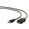 GEMBIRD aktyvus USB 2.0 ilginimo kabelis, 10 m – juodas