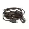 GEMBIRD aktyvus USB 2.0 ilginimo kabelis, 10 m – juodas