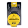 GEMBIRD aktyvus USB 2.0 ilginimo kabelis, 10 m – juodas