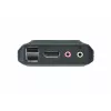 KVM jungiklis ATEN CS22DP-AT 2 prievadų USB DisplayPort, 4K@30Hz, USB-A konsolė, garsas, 1,2 m laidas