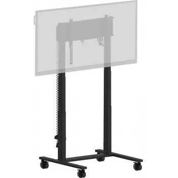 iiyama MD-CAR2031-B1 mobilus elektrinis stovas monitoriams iki 105 colių, juodas