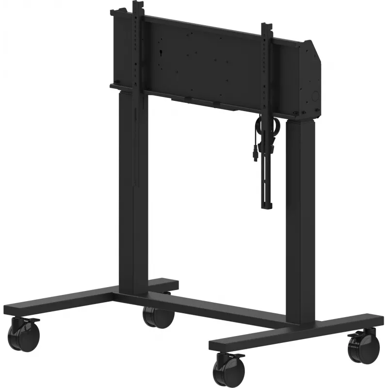 iiyama MD-CAR2031-B1 mobilus elektrinis stovas monitoriams iki 105 colių, juodas