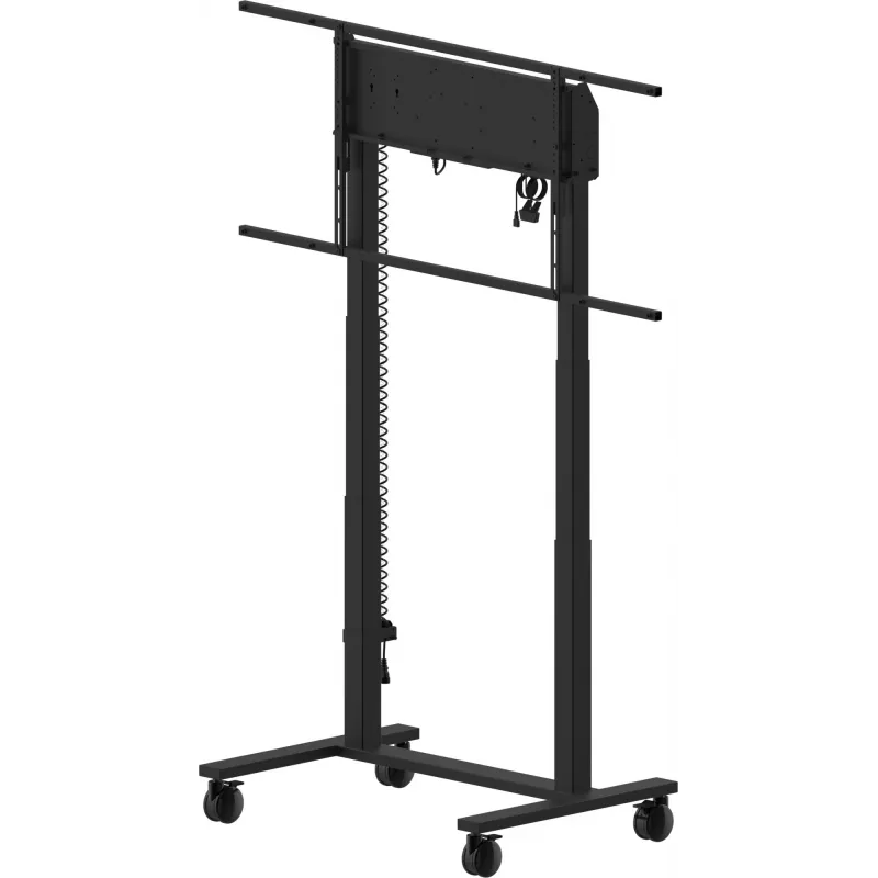 iiyama MD-CAR2031-B1 mobilus elektrinis stovas monitoriams iki 105 colių, juodas