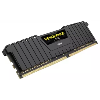 CORSAIR Vengeance LPX 64GB (4x16GB) DDR4 3200MHz C16 atminties rinkinys, juodas