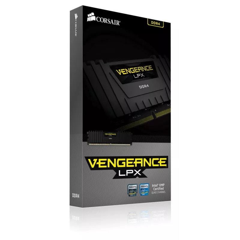 CORSAIR atminties rinkinys 32GB DDR4 2666MHz 4 moduliai C16 Vengeance Low Profile