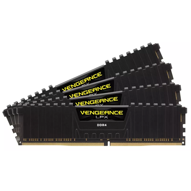 CORSAIR atminties rinkinys 32GB DDR4 2666MHz 4 moduliai C16 Vengeance Low Profile