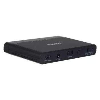 Unitek S1222A USB-C adapteris M.2 NVMe ir SATA 2,5/3,5 colio diskams su autonominiu klonavimu, 10 Gbps, juodas