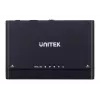 Unitek S1222A USB-C adapteris M.2 NVMe ir SATA 2,5/3,5 colio diskams su autonominiu klonavimu, 10 Gbps, juodas