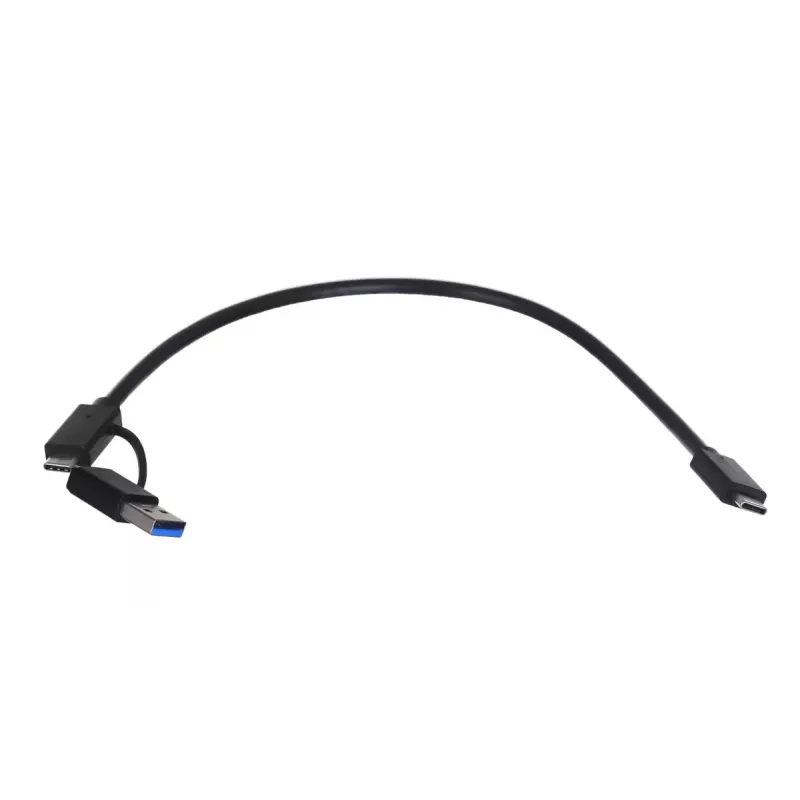 Unitek S1222A USB-C adapteris M.2 NVMe ir SATA 2,5/3,5 colio diskams su autonominiu klonavimu, 10 Gbps, juodas