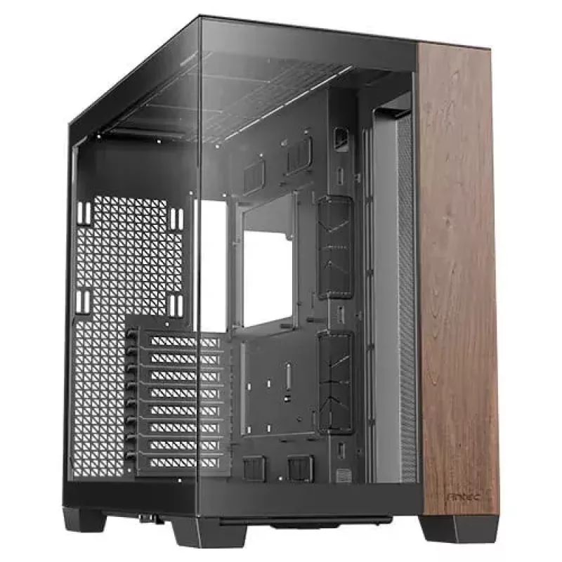 PC korpusas Antec C8 Wood Full Tower juodas