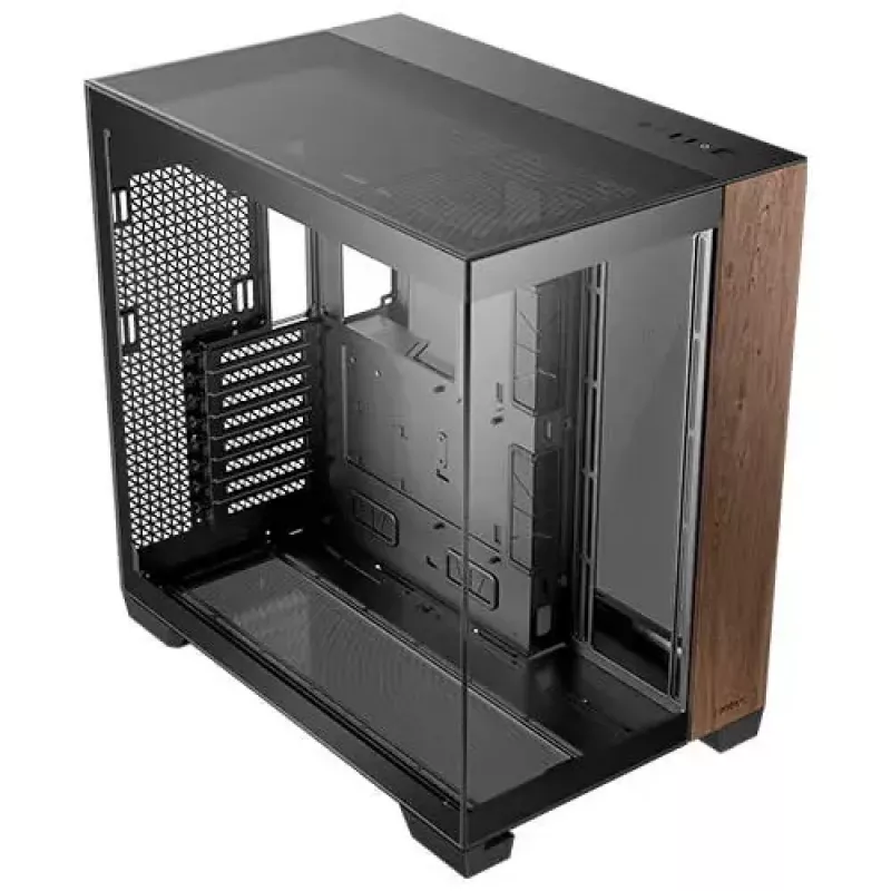 PC korpusas Antec C8 Wood Full Tower juodas