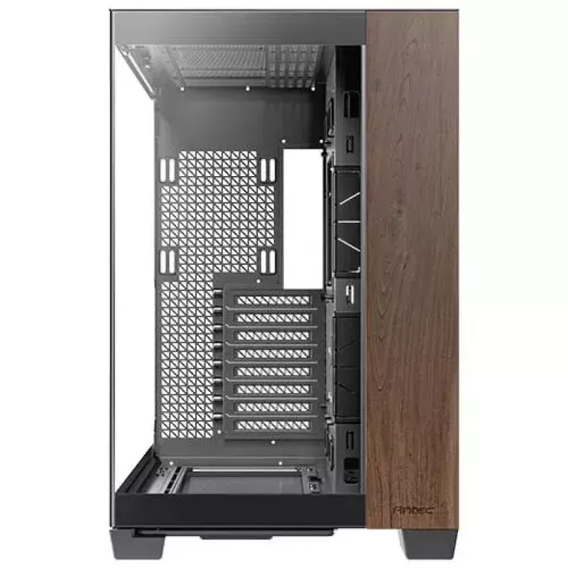 PC korpusas Antec C8 Wood Full Tower juodas