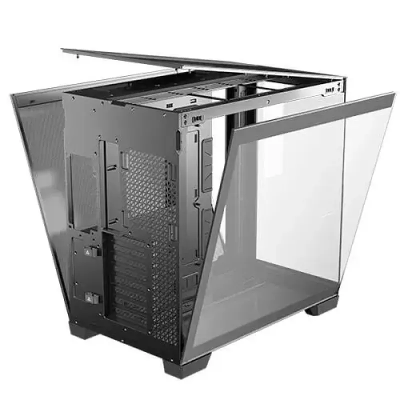 PC korpusas Antec C8 Wood Full Tower juodas