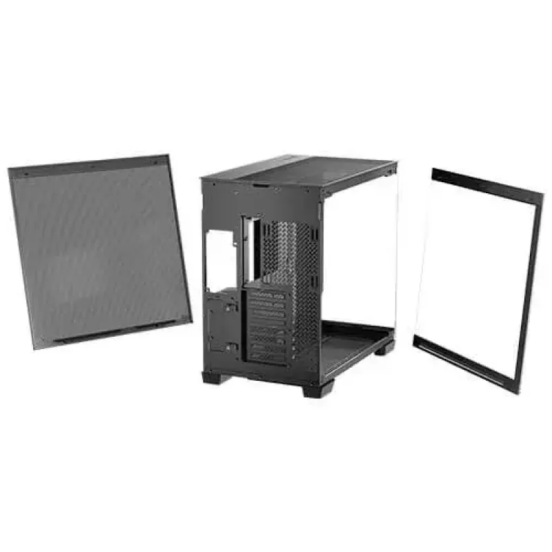 PC korpusas Antec C8 Wood Full Tower juodas