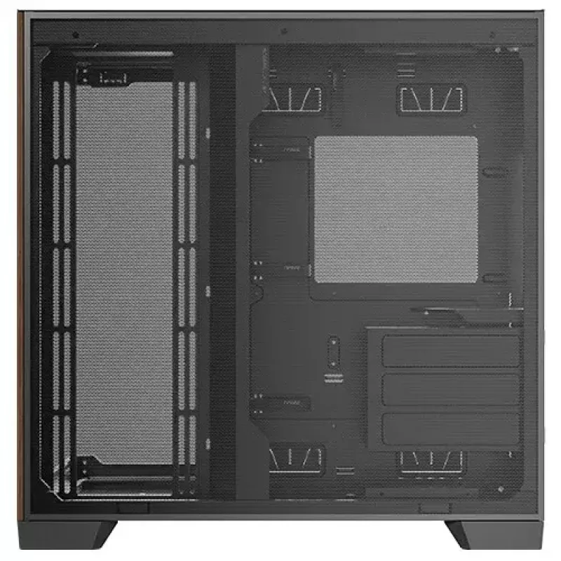 PC korpusas Antec C8 Wood Full Tower juodas