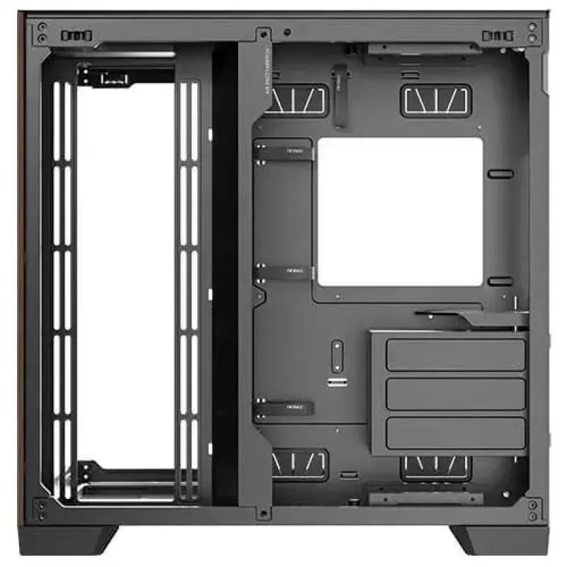 PC korpusas Antec C8 Wood Full Tower juodas