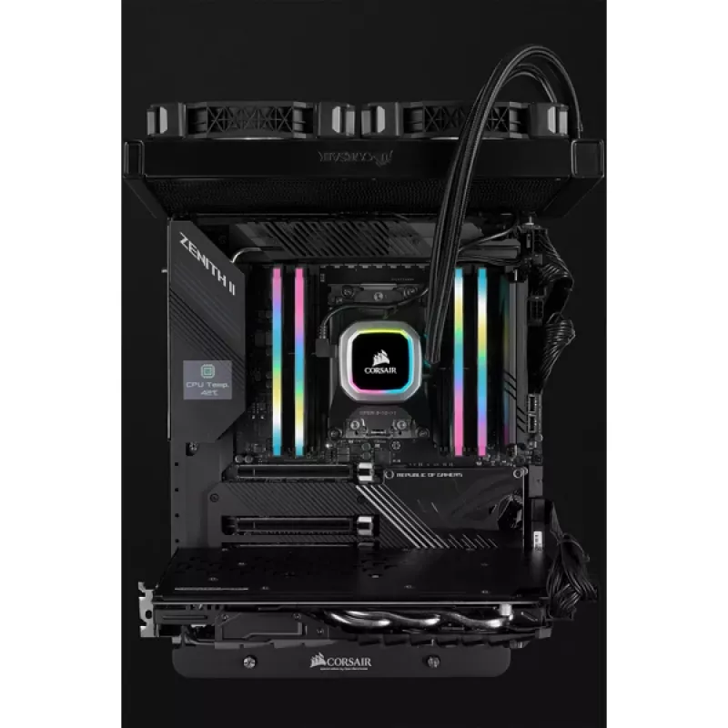 CORSAIR Vengeance RGB Pro 16GB DDR4 3200MHz C16 (2x8GB) juoda