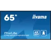 iiyama LH6560UHS-B2AG Skaitmeninis ženklas 163,8 cm (64,5 col.) LED Wi-Fi 500 cd/m² 4K Ultra HD Juodas su Android 11 24/7