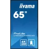 iiyama LH6560UHS-B2AG Skaitmeninis ženklas 163,8 cm (64,5 col.) LED Wi-Fi 500 cd/m² 4K Ultra HD Juodas su Android 11 24/7