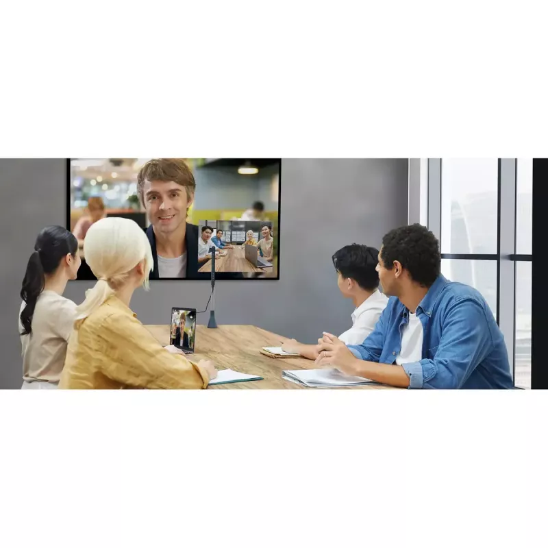 IPEVO TOTEM 120 Daugiafunkcė bendradarbiavimo kamera 8 MP juoda