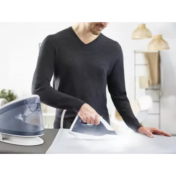 Lyginimo lygintuvas Tefal Express Optimal SV4110 2200 W 1.2 L Keraminis padas Express Glide Mėlyna, Balta