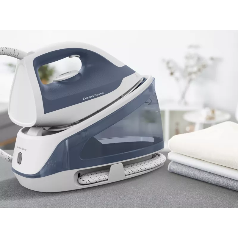 Lyginimo lygintuvas Tefal Express Optimal SV4110 2200 W 1.2 L Keraminis padas Express Glide Mėlyna, Balta