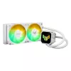Vandens aušintuvas ASUS TUF GAMING LC III 240 ARGB WHT – 240 mm radiatorius, 2x 120 mm ventiliatoriai, PWM, baltas