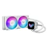 Vandens aušintuvas ASUS TUF GAMING LC III 240 ARGB WHT – 240 mm radiatorius, 2x 120 mm ventiliatoriai, PWM, baltas