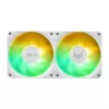 Vandens aušintuvas ASUS TUF GAMING LC III 240 ARGB WHT – 240 mm radiatorius, 2x 120 mm ventiliatoriai, PWM, baltas