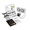 Vandens aušintuvas ASUS TUF GAMING LC III 240 ARGB WHT – 240 mm radiatorius, 2x 120 mm ventiliatoriai, PWM, baltas