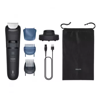 Barzdos kirpimo mašinėlė Philips BT5780/15 su plaukų surinkėju, 0,4–20 mm, 40 žingsnių, belaidė