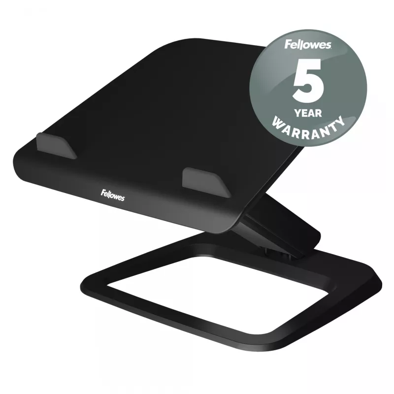 Fellowes Hana LT reguliuojamas stovas nešiojamam kompiuteriui, iki 19 colių, 4,5 kg, juodas