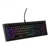 Mechaninė klaviatūra Genesis THOR 404 – pilno dydžio 100% USB QWERTY anglų, juoda, RGB