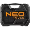 Veržliarakčių lizdų rinkinys NEO Tools 10-062, 1/2 colio pavara, 10 vnt.
