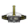 Priekinė LED lempa ant galvos juostos Ledlenser HF8R Work Black, IP68, 20 lm