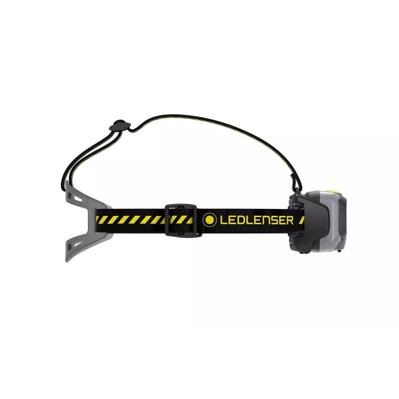 Priekinė LED lempa ant galvos juostos Ledlenser HF8R Work Black, IP68, 20 lm