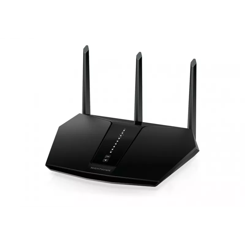 NETGEAR Nighthawk AX/5-Stream AX2400 WiFi 6 maršrutizatorius (RAX30) Gigabit Ethernet Dviejų juostų (2,4 GHz / 5 GHz) Juodas