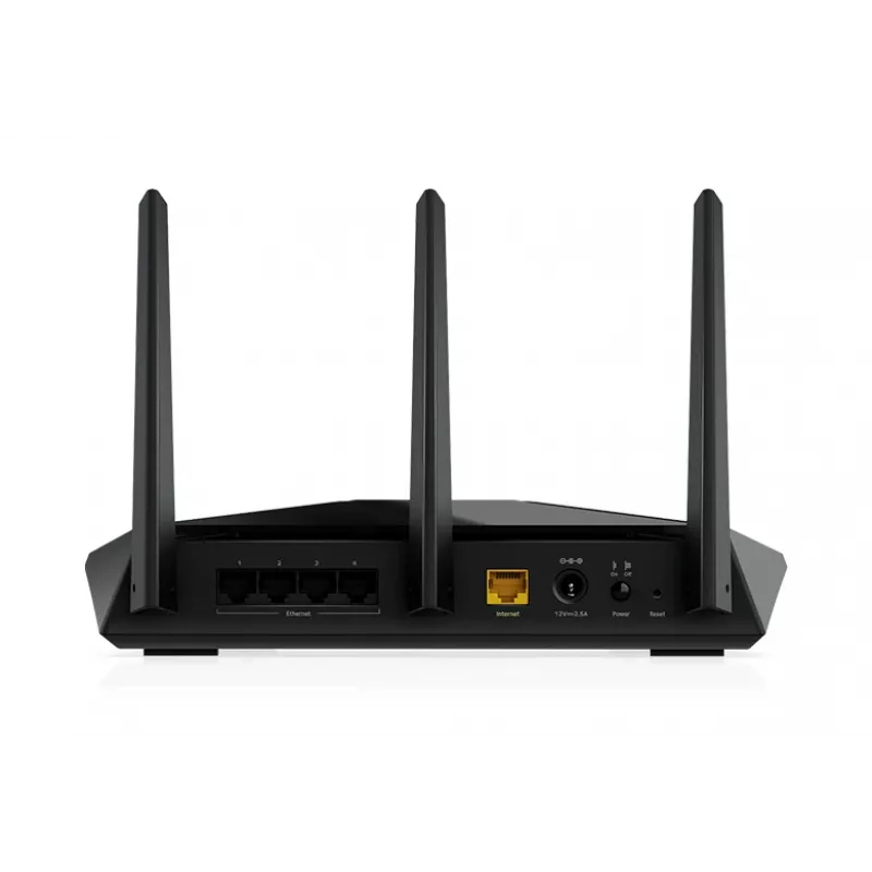 NETGEAR Nighthawk AX/5-Stream AX2400 WiFi 6 maršrutizatorius (RAX30) Gigabit Ethernet Dviejų juostų (2,4 GHz / 5 GHz) Juodas