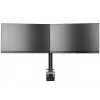 iiyama DS1002C-B1 laikiklis dviem monitoriams iki 30 colių, stalo spaustuvas, juodas
