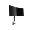 iiyama DS1002C-B1 laikiklis dviem monitoriams iki 30 colių, stalo spaustuvas, juodas