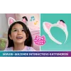 Gabby's Dollhouse: Filmas, Meow-mazing interaktyvios ausys, galvos juosta su šviesomis, garsais ir 3 žaidimo režimais, žaislai vaikams nuo 3 metų