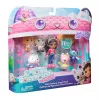 Gabby's Dollhouse DREAMWORKS Filmas „Cat-venture Crew“ rinkinys, 11 figūrėlių su aksesuarais, žaislai vaikams nuo 3 metų