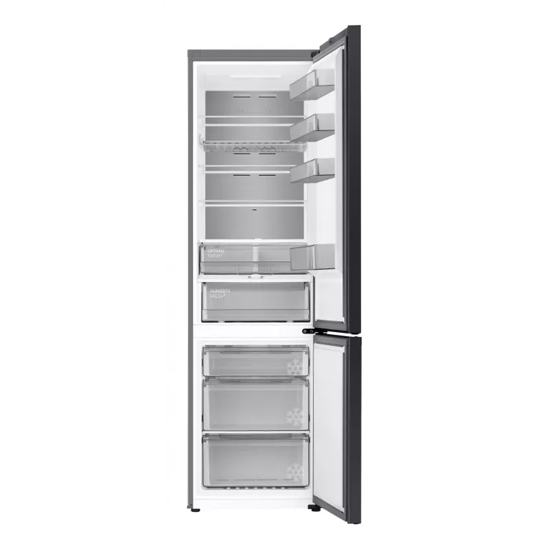 Samsung RL38C7B5BB1 laisvai pastatomas šaldytuvas, 387 L, juodas