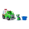 PAW Patrol Rocky Rescue Fire Tanker gelbėjimo sunkvežimis su figūrėle ir griebtuvu