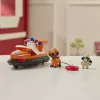 PAW Patrol Fire Rescue: Zuma gelbėjimo gaisrinis kateris su veikėju, gelbėjimo ratu, meškėnu ir žaisliniu kateriu, vaikų žaislai berniukams ir mergaitėms nuo 3 metų