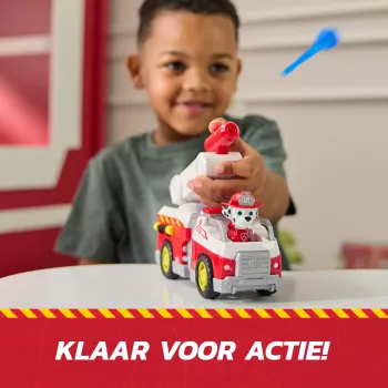 Žaislinis gaisrinis automobilis Spin Master Marshall Rescue Fire Engine su figūrėle, sviediniais, plastikinis, nuo 3 metų