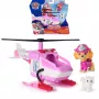 PAW Patrol Fire Rescue: Skye gelbėjimo sraigtasparnis su figūrėle, kačiuku draugu ir žaisliniu sraigtasparniu, žaislai berniukams ir mergaitėms nuo 3 metų