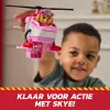PAW Patrol Fire Rescue: Skye gelbėjimo sraigtasparnis su figūrėle, kačiuku draugu ir žaisliniu sraigtasparniu, žaislai berniukams ir mergaitėms nuo 3 metų